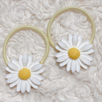2個1セット❤︎ マーガレット 花 フラワー ヘアゴム  ヘアアクセサリー ゴム
