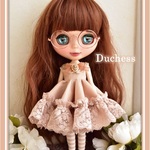 ブライス服 アウトフィット 洋服 アンティークサーキュラーワンピ