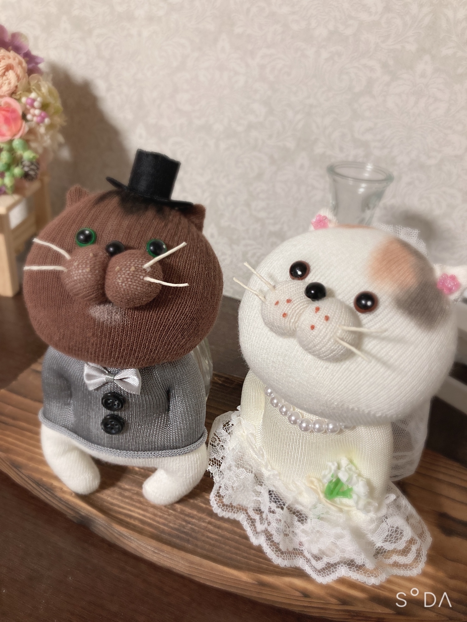オーダーメイド 猫 ウェルカムドール - ぬいぐるみと動物グッズのお店