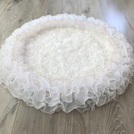 Aquamana様✨御専用でございます　　　　　　　Roseプリンセスカフェマット✨犬用　円形63ｾﾝﾁ（フリル含む）