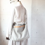 r・・・さま専用ご注文ページ・3WAYバッグ（anemone・ライトグレー/ショルダー刺繍なし）ミナペルホネン生地使用・ハンドメイド