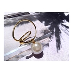 ◉再販◉【#38 ear cuff】おおぶりピアス　ウェディングピアス　ブライダルピアス　メタル　フラワー　イヤーカフ　イヤリング　パールピアス　ブライダル　結婚式　パール