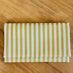 懐紙、通帳入れ  stripe yellow