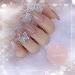 韓国バタフライネイル