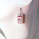 （送料無料)　おやつピアス②　※マスクチャーム・イヤリングに変更可能