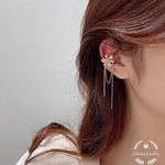 新作　ゴールド　フリンジ　フラワー　　イヤカフ　　イヤーカフ　ear cuff