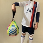 ネオンカラーで好きな色にカスタマイズ！サッカーボールホルダー4号球対応