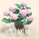 ☆送料無料☆ずっと一緒だよ/ピンク　紫陽花