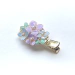 紫陽花のヘアクリップ〈ブルー〉