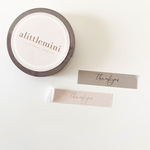 alittlemini 　１㎝ maskingtape　thank you