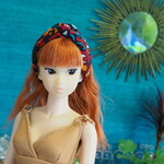 momoko ワンタッチターバン　クロス