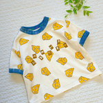 90cmチーズ柄🧀バインダーtシャツ