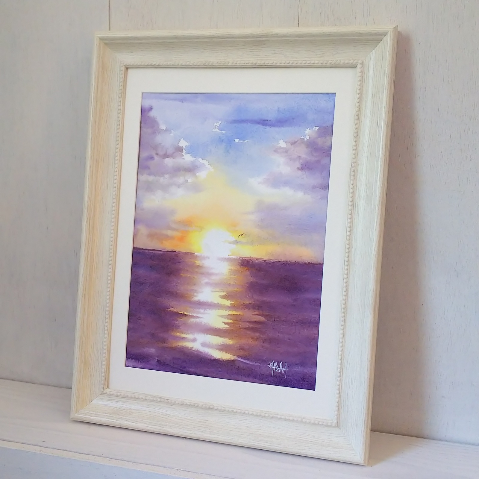 sunset｣ 水彩画 原画