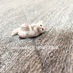 ミニチュア　猫　子猫　フィギュア　置物　粘土