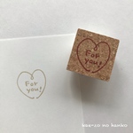 ハート枠のFor you! ワンポイント