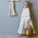 リカちゃん　ブライス用のビーズ刺繍バッグ