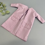単品　スモーキーラベンダー　アウター　オーバーサイズ　リカちゃん　服　22cmドール