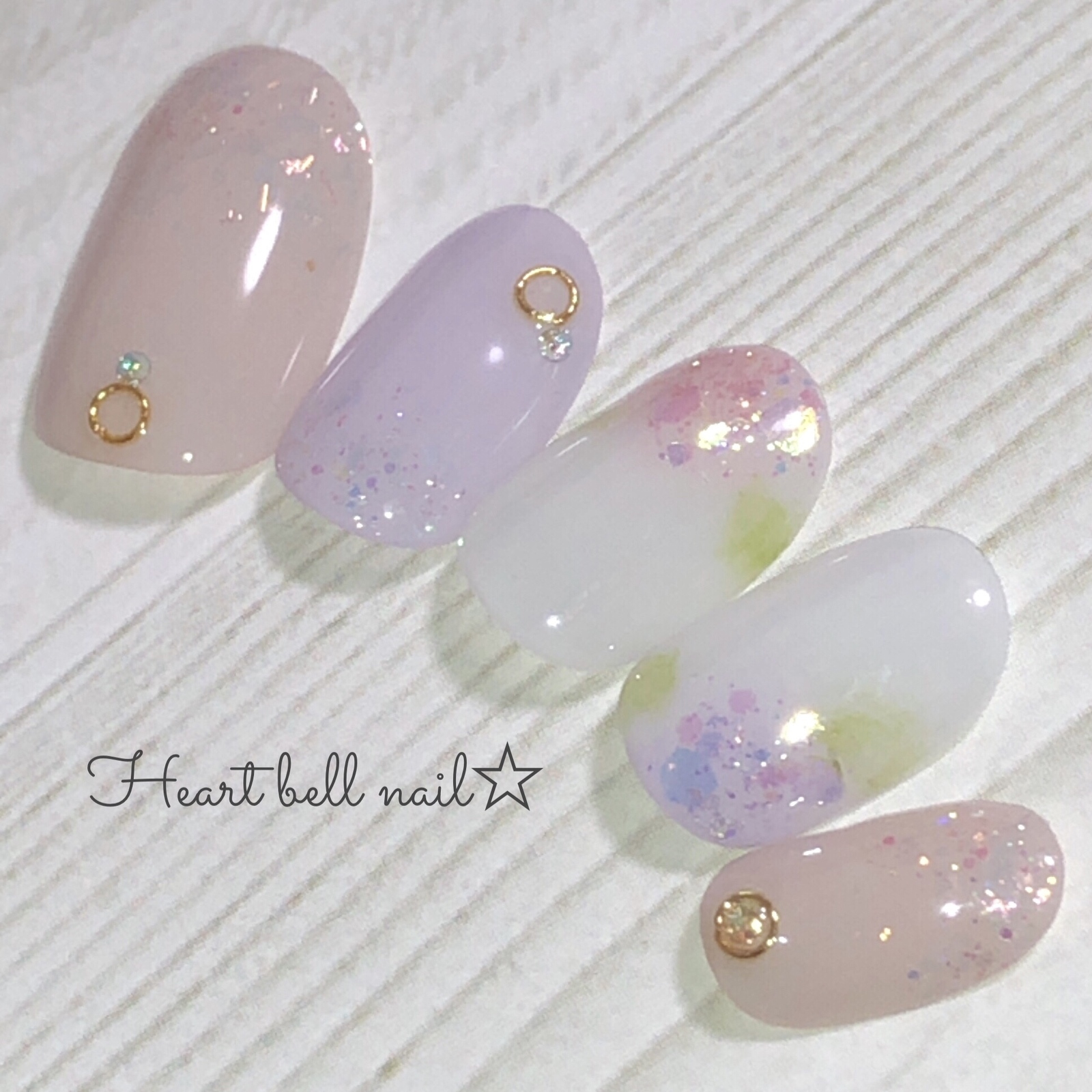 紫陽花…ネイルチップ…♪ - HEART BELL NAIL'S GALLERY☆ | minne