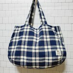 ☆Bearholic様ご依頼品☆マチたっぷりラウンドトートバッグ