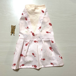犬服Sサイズ　金魚柄ワンピース　ピンク