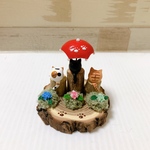 紫陽花とねこ