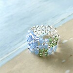 ネモフィラの花畑リング