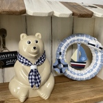 しろくま貯金箱用 夏  スカーフ