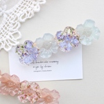 夏色のお花畑ヘアクリップ
