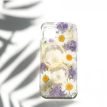 全機種対応iPhone Xperia Galaxy HUAWEI AQUOS OPPO  GOOGLEPIXEI スマホケース　 押し花ケース 人気  押し花 ❀ケース 花束 花物語