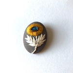 tocohana 刺繍ブローチ  