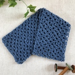 手編み🧶のマフラー【送料込】春物