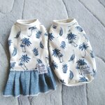 犬服！ヤシの木&パイナップル！完成品