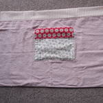 フェイスタオルで作ったエプロン