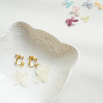 ▲新作▲雪の花のピアス（イヤリング）
