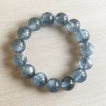 ハンサム！　ブラックスターアクアマリン　ブレスレット