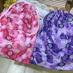 ⭐️お買い得⭐️33×27巾着❤️【再5】ピンクリボンまたはパープルリボン⭐️お着替え袋、体操着袋、パジャマいれなどに⭐️ レッスバッグなどご注文賜わります⭐️　　　　