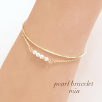 パールの2連bracelet