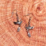 再販　釣り人ピアス