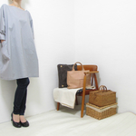 **iniさま御予約品** ゆったりドルマンワンピース　グレー　ストレッチブロード