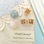 夏限定 復刻*petit*choco* ミニスタンプ 3種類 セット 
