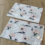 刺繍布A4カットクロス＜ぼあーんぼあーん＞オフホワイト×4色糸