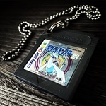 ゲームボーイソフト風ネックレス