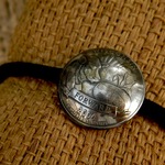 ＃H156　USA Coin Hair Elastic