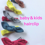 再販♡リボン×クリップがおしゃれ♫ベビー＊キッズ＊ヘアクリップ