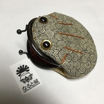 ケロがま口 小サイズ ☆渋いうずうず☆
