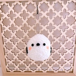 試作品　シマエナガぬいぐるみキーホルダー