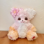 こう様専用ページ さくらモカちゃん 春 桜 きつね ぬいぐるみ