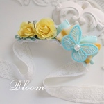 バタフライカチューシャ🦋mint green♡送料無料