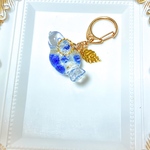 小鳥さんキーホルダー ブルー