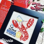 【送料込】Lobster【Riccio☆original chart】チャートのみ